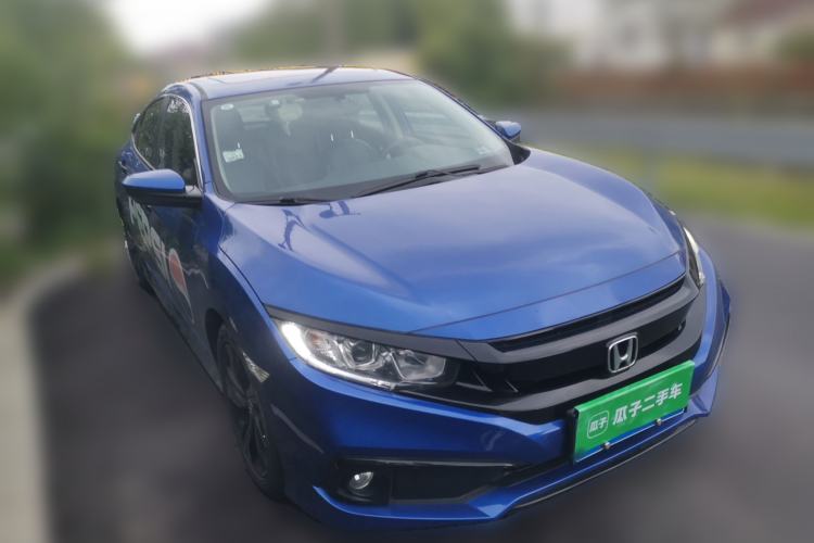 Used Honda Civic 2019 220TURBO CVT Dynamic Edition China VI Emission Standard Front Right 45 Deg