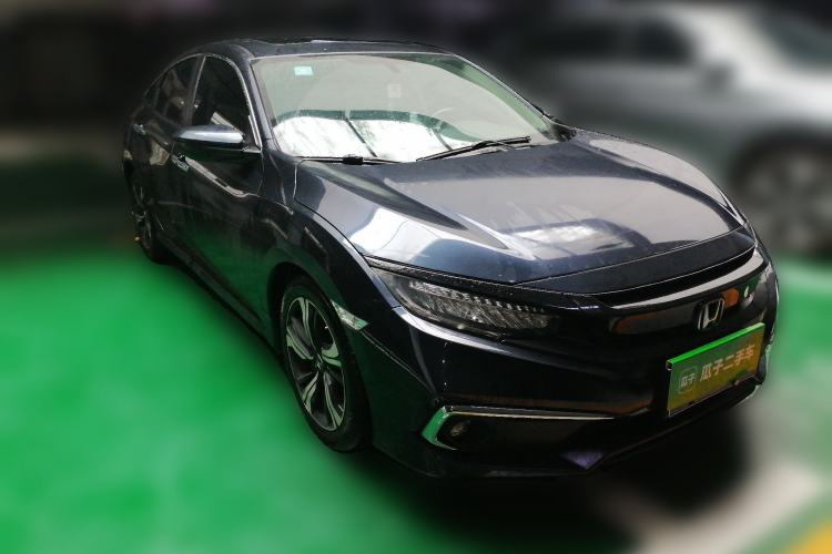 Used Honda Civic 2019 220TURBO CVT Power Edition China VI Emission Standard Front Right 45 Deg