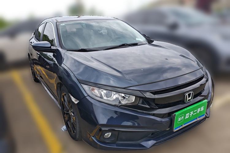 Used Honda Civic 2019 220TURBO CVT Dynamic Edition China VI Emission Standard Front Right 45 Deg