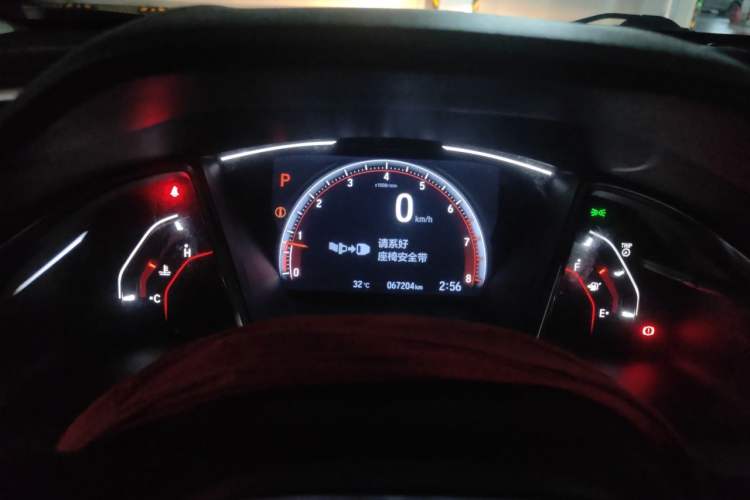 Used Honda Civic 2019 220TURBO CVT Dynamic Edition China VI Emission Standard Instrument Cluster