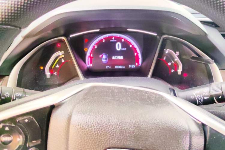 Used Honda Civic 2019 220TURBO CVT Dynamic Edition China VI Emission Standard Instrument Cluster