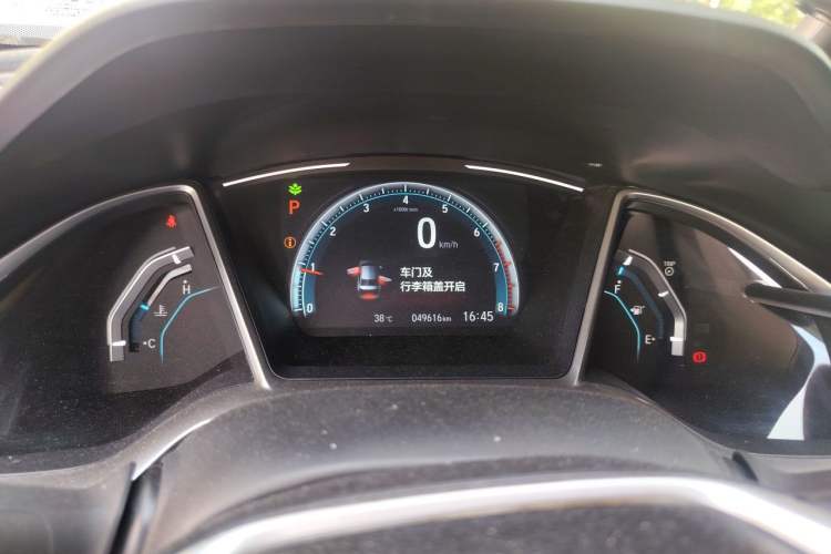 Used Honda Civic 2019 220TURBO CVT Power Edition China VI Emission Standard Instrument Cluster