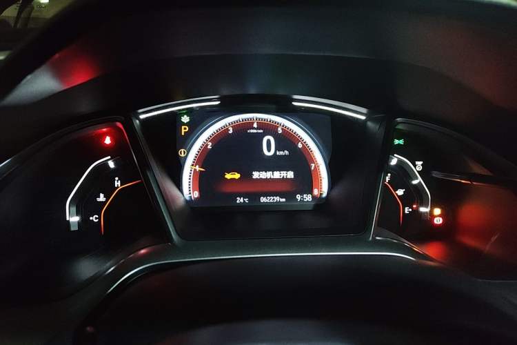 Used Honda Civic 2019 220TURBO CVT Dynamic Edition China VI Emission Standard Instrument Cluster