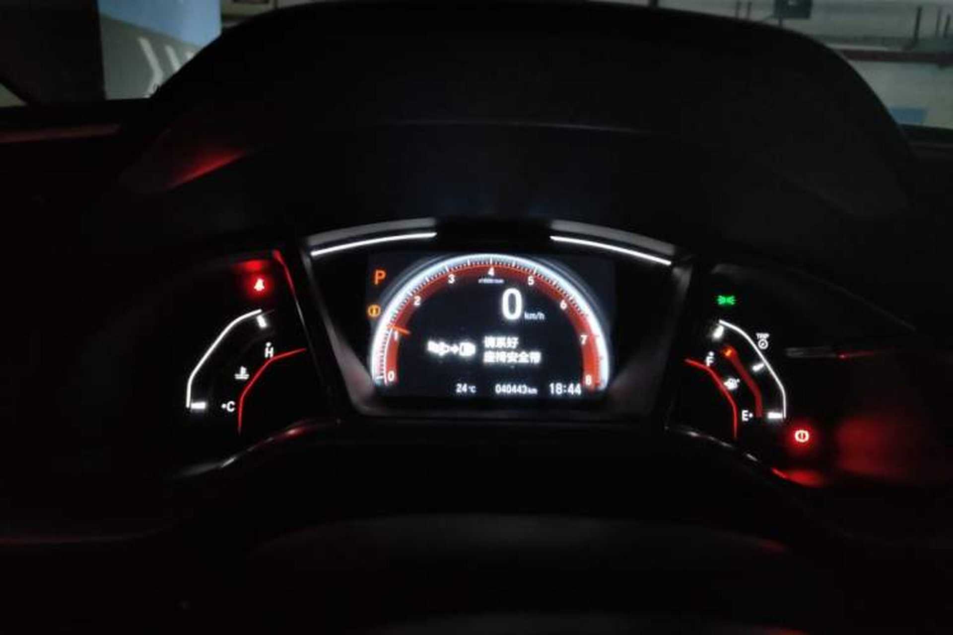 Used Honda Civic 2019 220TURBO CVT Ignition Edition China VI Emission Standard Instrument Cluster