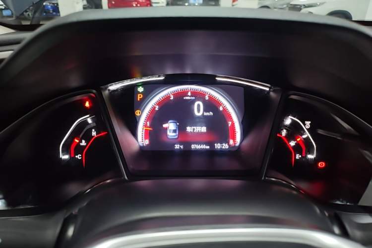 Used Honda Civic 2019 220TURBO CVT Dynamic Edition China V Emission Standard Instrument Cluster