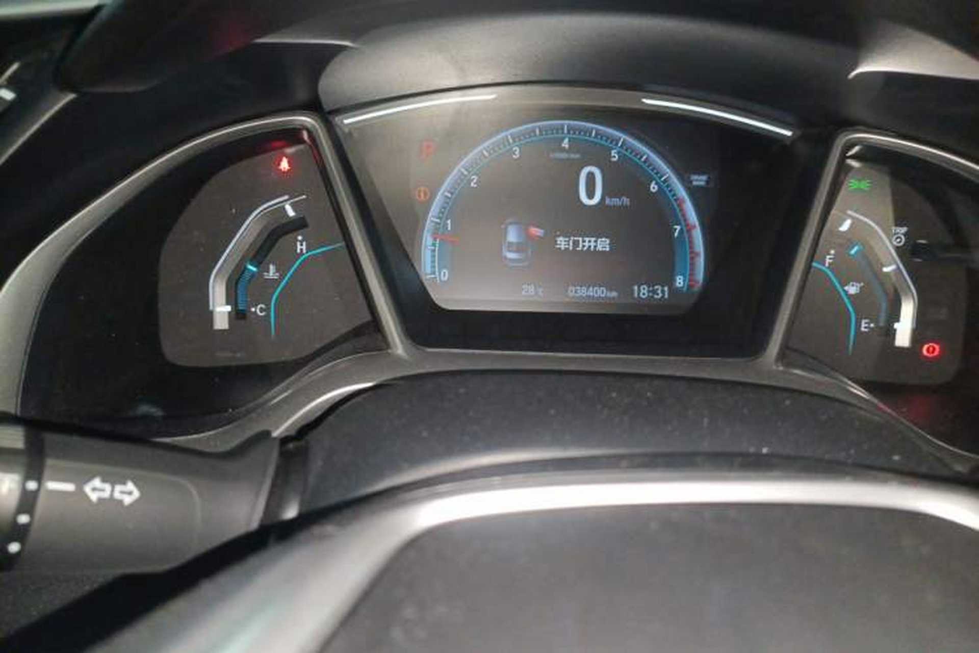 Used Honda Civic 2019 220TURBO CVT Power Edition China VI Emission Standard Instrument Cluster