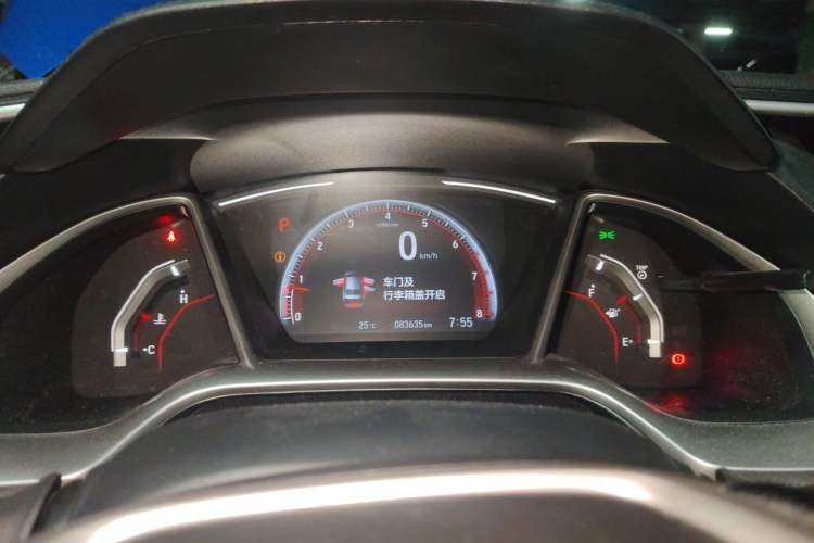 Used Honda Civic 2019 220TURBO CVT Dynamic Edition China VI Emission Standard Instrument Cluster