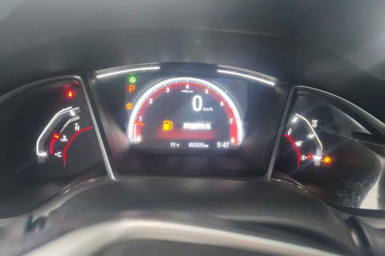 Used Honda Civic 2019 220TURBO CVT Dynamic Edition China V Emission Standard Instrument Cluster