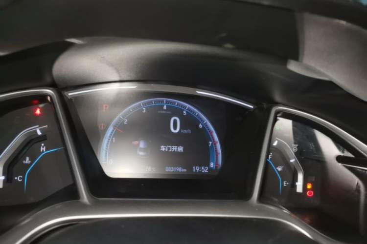 Used Honda Civic 2019 220TURBO CVT Power Edition China VI Emission Standard Instrument Cluster