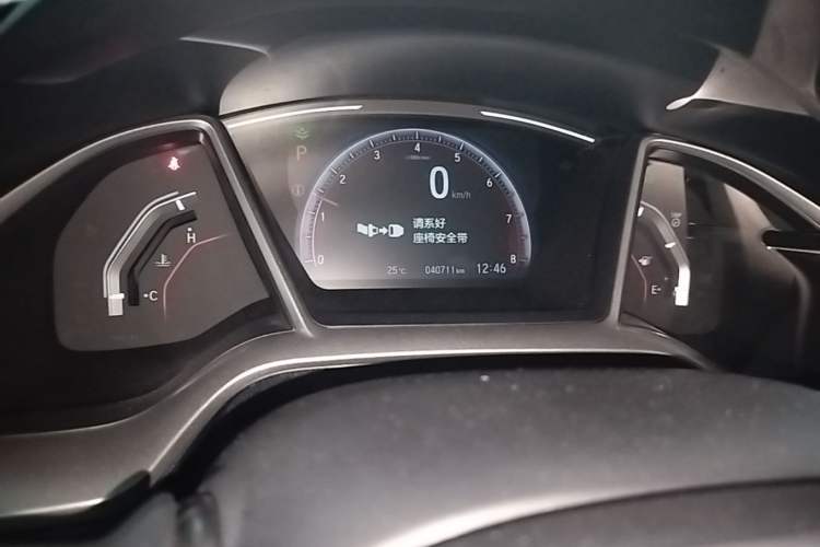 Used Honda Civic 2019 220TURBO CVT Dynamic Edition China VI Emission Standard Instrument Cluster