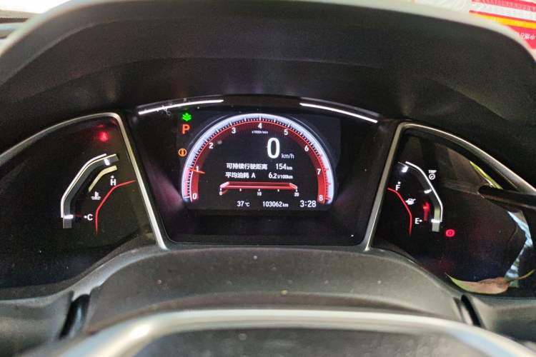 Used Honda Civic 2019 220TURBO CVT Dynamic Edition China V Emission Standard Instrument Cluster