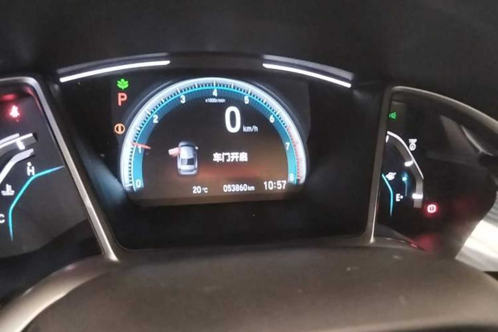 Used Honda Civic 2019 220TURBO CVT Dynamic Edition China VI Instrument Cluster