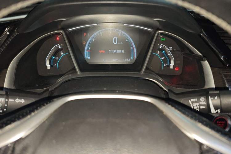 Used Honda Civic 2019 220TURBO CVT Dynamic Edition China VI Instrument Cluster