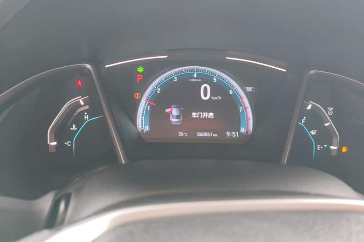 Used Honda Civic 2019 220TURBO CVT Dynamic Edition China VI Instrument Cluster