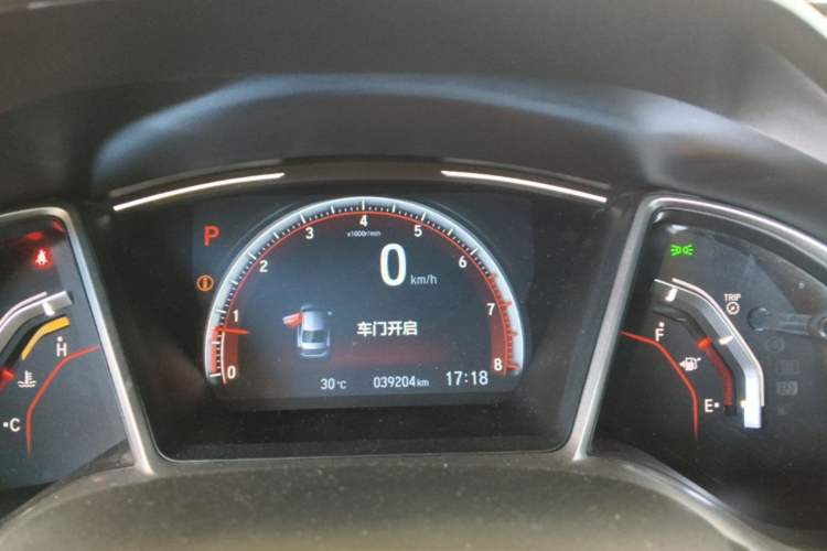 Used Honda Civic 2019 220TURBO CVT Dynamic Edition China VI Emission Standard Instrument Cluster