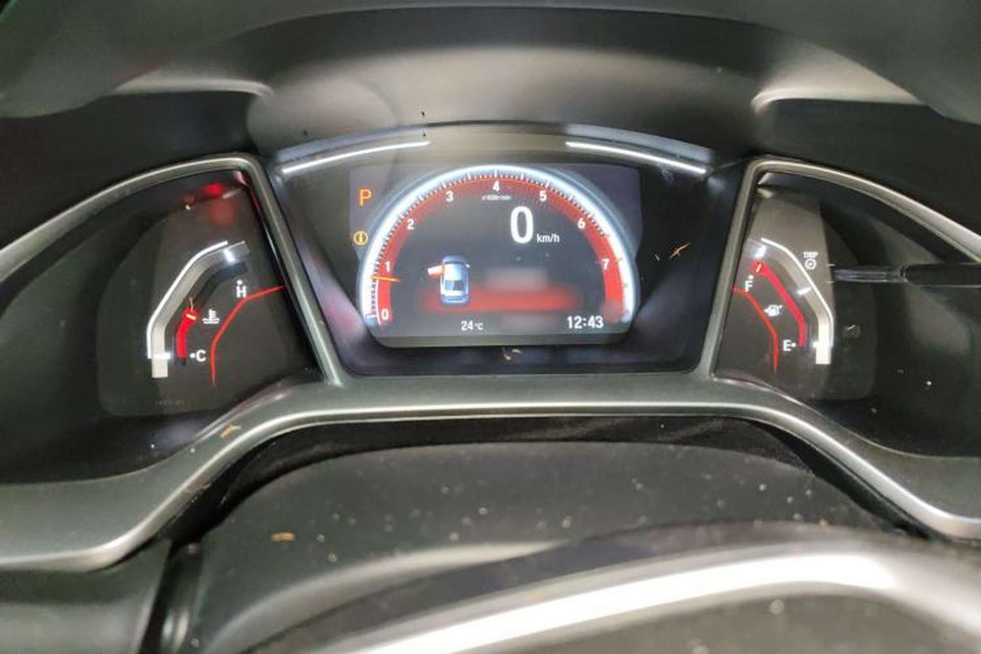 Used Honda Civic 2019 220TURBO CVT Dynamic Edition China V Emission Standard Instrument Cluster