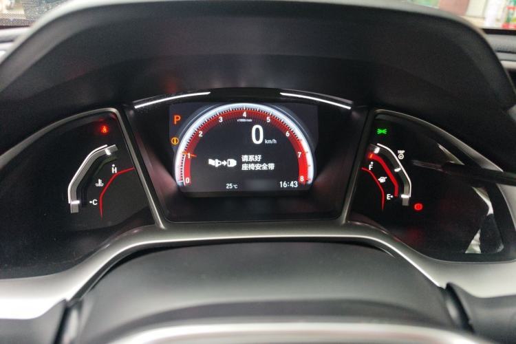 Used Honda Civic 2019 220TURBO CVT Dynamic Edition China VI Emission Standard Instrument Cluster