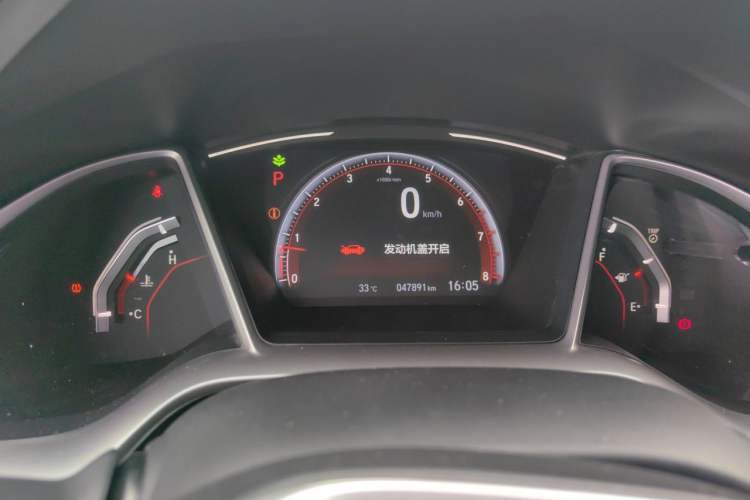 Used Honda Civic 2019 220TURBO CVT Dynamic Edition China V Emission Standard Instrument Cluster