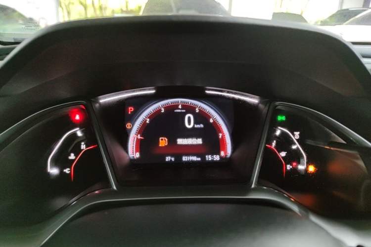 Used Honda Civic 2019 220TURBO CVT Dynamic Edition China VI Emission Standard Instrument Cluster