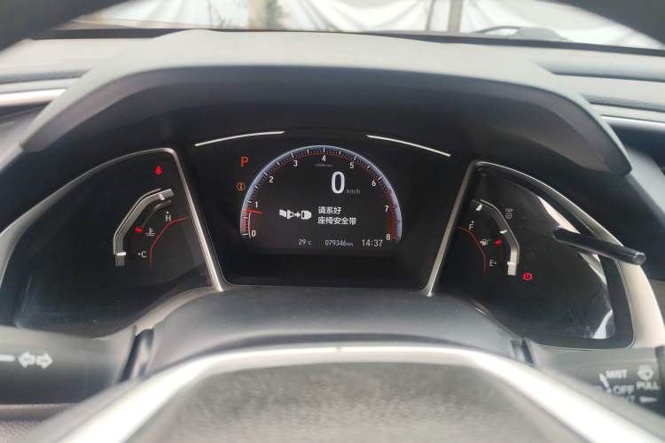 Used Honda Civic 2019 220TURBO CVT Dynamic Edition China VI Emission Standard Instrument Cluster