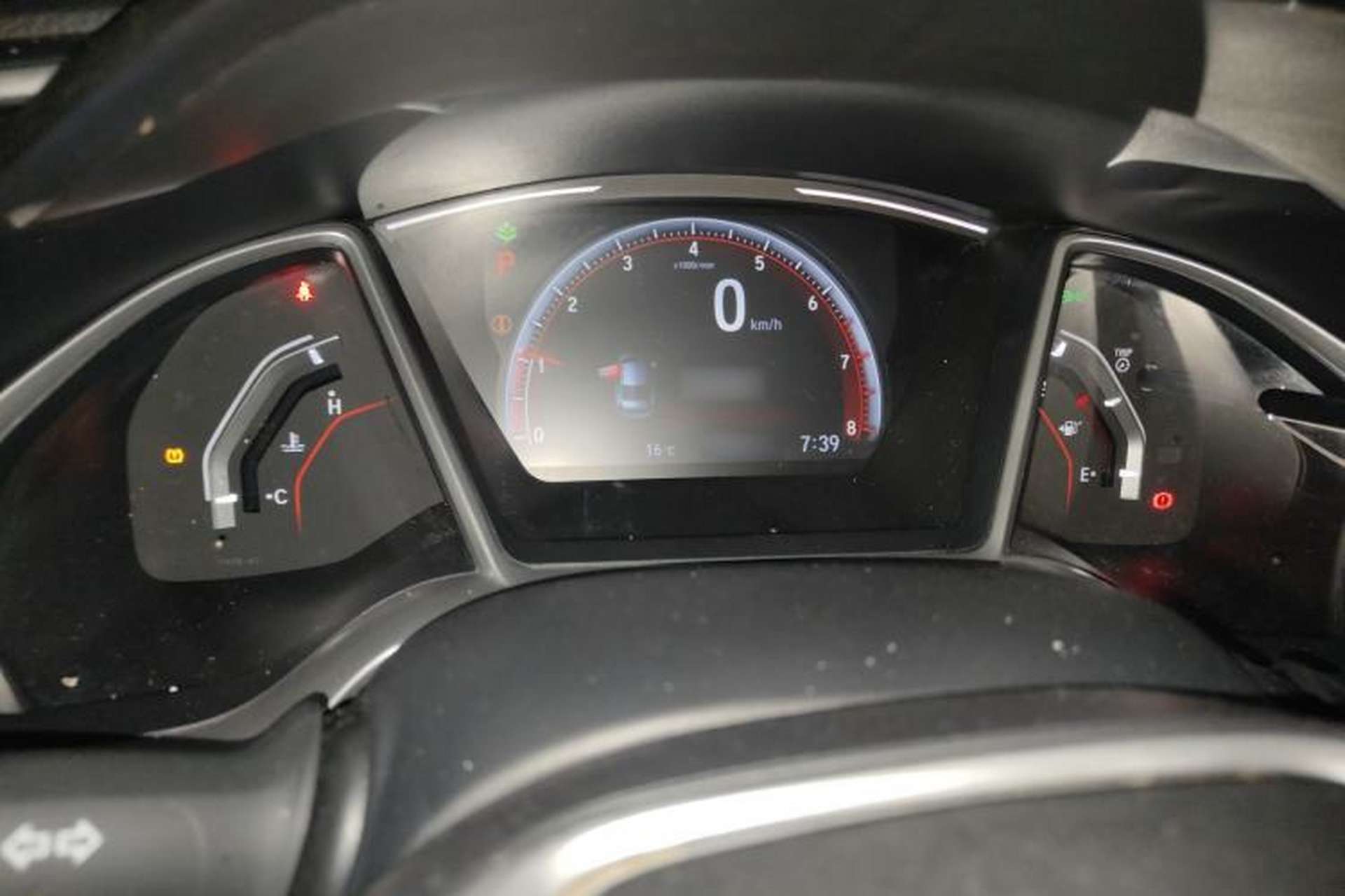 Used Honda Civic 2019 220TURBO CVT Dynamic Edition China VI Emission Standard Instrument Cluster
