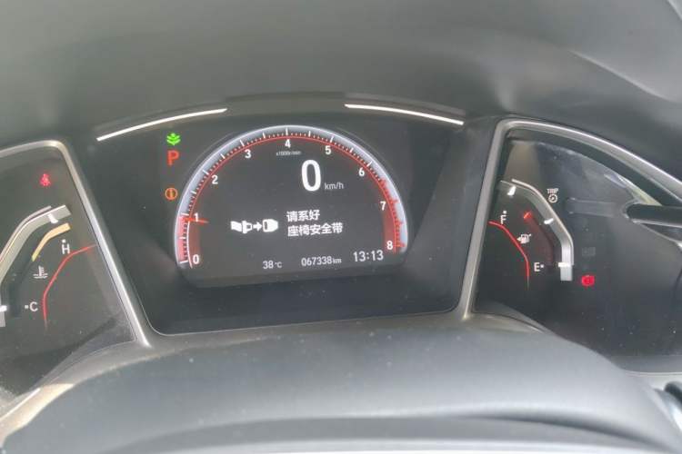 Used Honda Civic 2019 220TURBO CVT Dynamic Edition China VI Emission Standard Instrument Cluster