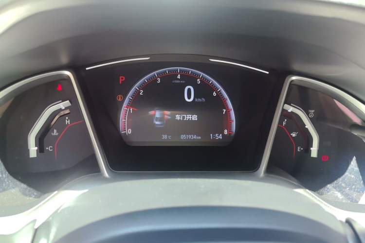 Used Honda Civic 2019 220TURBO CVT Dynamic Edition China VI Emission Standard Instrument Cluster