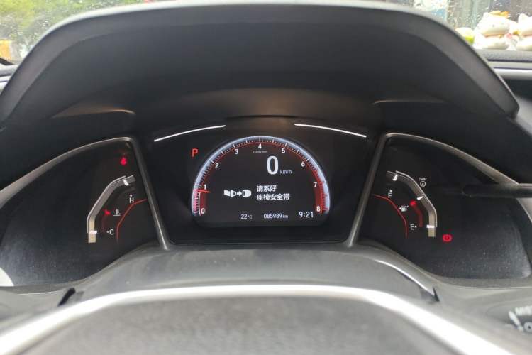 Used Honda Civic 2019 220TURBO CVT Dynamic Edition China VI Emission Standard Instrument Cluster
