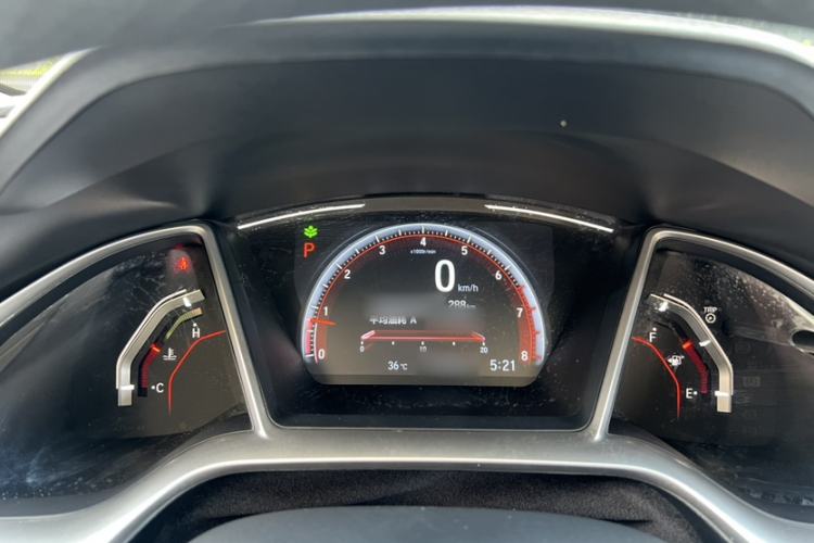 Used Honda Civic 2019 220TURBO CVT Dynamic Edition China VI Emission Standard Instrument Cluster