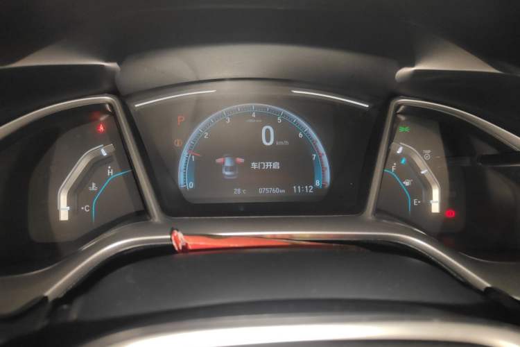 Used Honda Civic 2019 220TURBO CVT Power Edition China VI Emission Standard Instrument Cluster