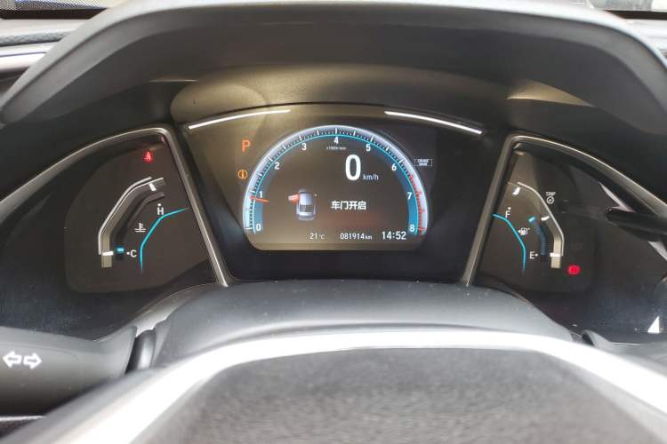 Used Honda Civic 2019 220TURBO CVT Power Edition China VI Emission Standard Instrument Cluster