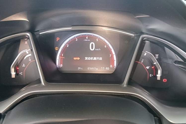 Used Honda Civic 2019 220TURBO CVT Dynamic Edition China VI Emission Standard Instrument Cluster