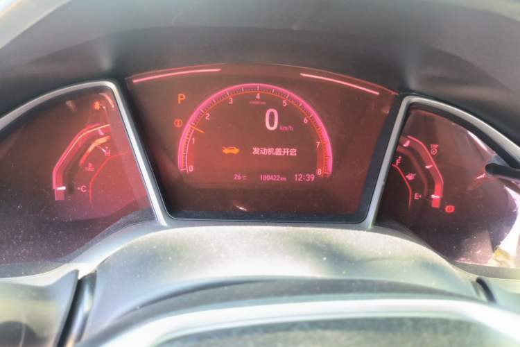 Used Honda Civic 2019 220TURBO CVT Dynamic Edition China VI Emission Standard Instrument Cluster