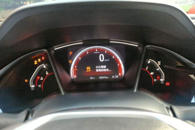 Used Honda Civic 2019 220TURBO CVT Dynamic Edition China V Emission Standard Instrument Cluster