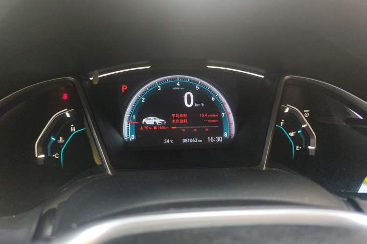 Used Honda Civic 2019 220TURBO CVT Dynamic Edition China VI Instrument Cluster