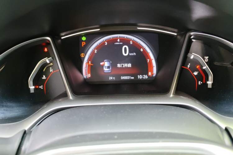 Used Honda Civic 2019 220TURBO CVT Dynamic Edition China VI Emission Standard Instrument Cluster