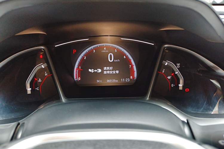 Used Honda Civic 2019 220TURBO CVT Dynamic Edition China V Emission Standard Instrument Cluster