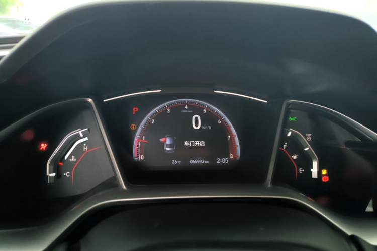 Used Honda Civic 2019 220TURBO CVT Dynamic Edition China VI Emission Standard Instrument Cluster