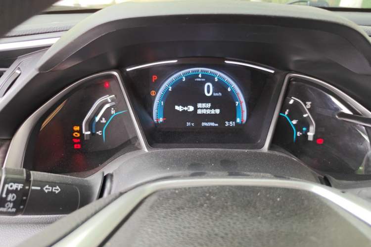 Used Honda Civic 2019 220TURBO CVT Dynamic Edition China V Instrument Cluster