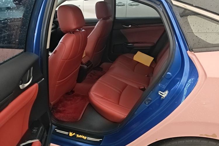 Used Honda Civic 2019 220TURBO CVT Dynamic Edition China V Emission Standard Left Rear Seat