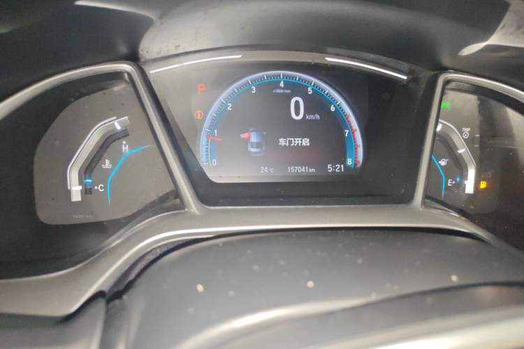 Used Honda Civic 2019 220TURBO CVT Dynamic Edition China VI Odometer Close Up