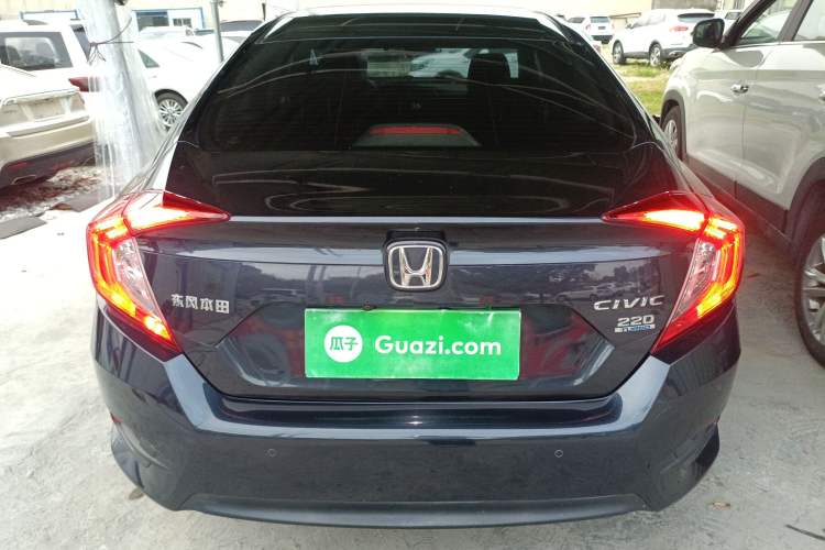 Used Honda Civic 2019 220TURBO CVT Dynamic Edition China VI Rear