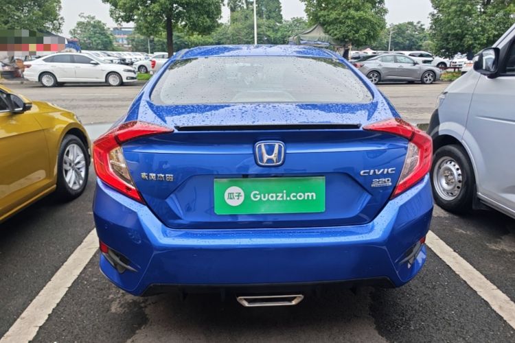 Used Honda Civic 2019 220TURBO CVT Dynamic Edition China VI Emission Standard Rear