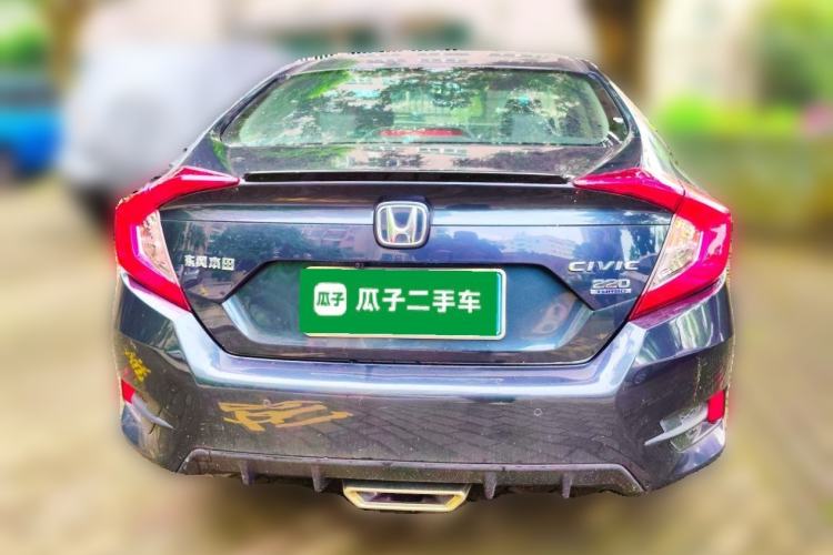 Used Honda Civic 2019 220TURBO CVT Dynamic Edition China VI Emission Standard Rear