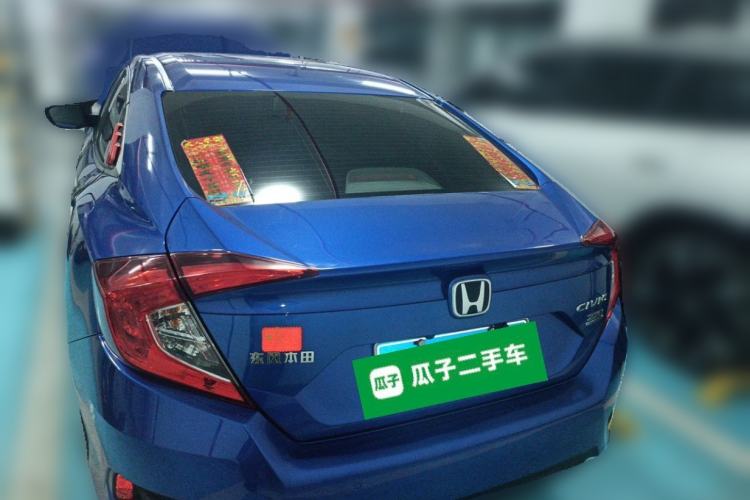 Used Honda Civic 2019 220TURBO CVT Dynamic Edition China VI Rear