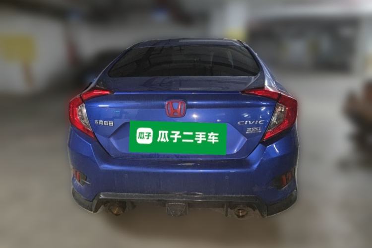Used Honda Civic 2019 220TURBO CVT Dynamic Edition China VI Rear