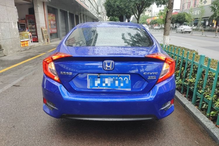 Used Honda Civic 2019 220TURBO CVT Dynamic Edition China VI Rear