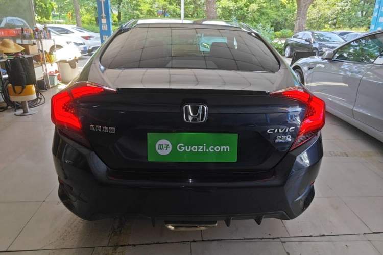 Used Honda Civic 2019 220TURBO CVT Dynamic Edition China VI Emission Standard Rear