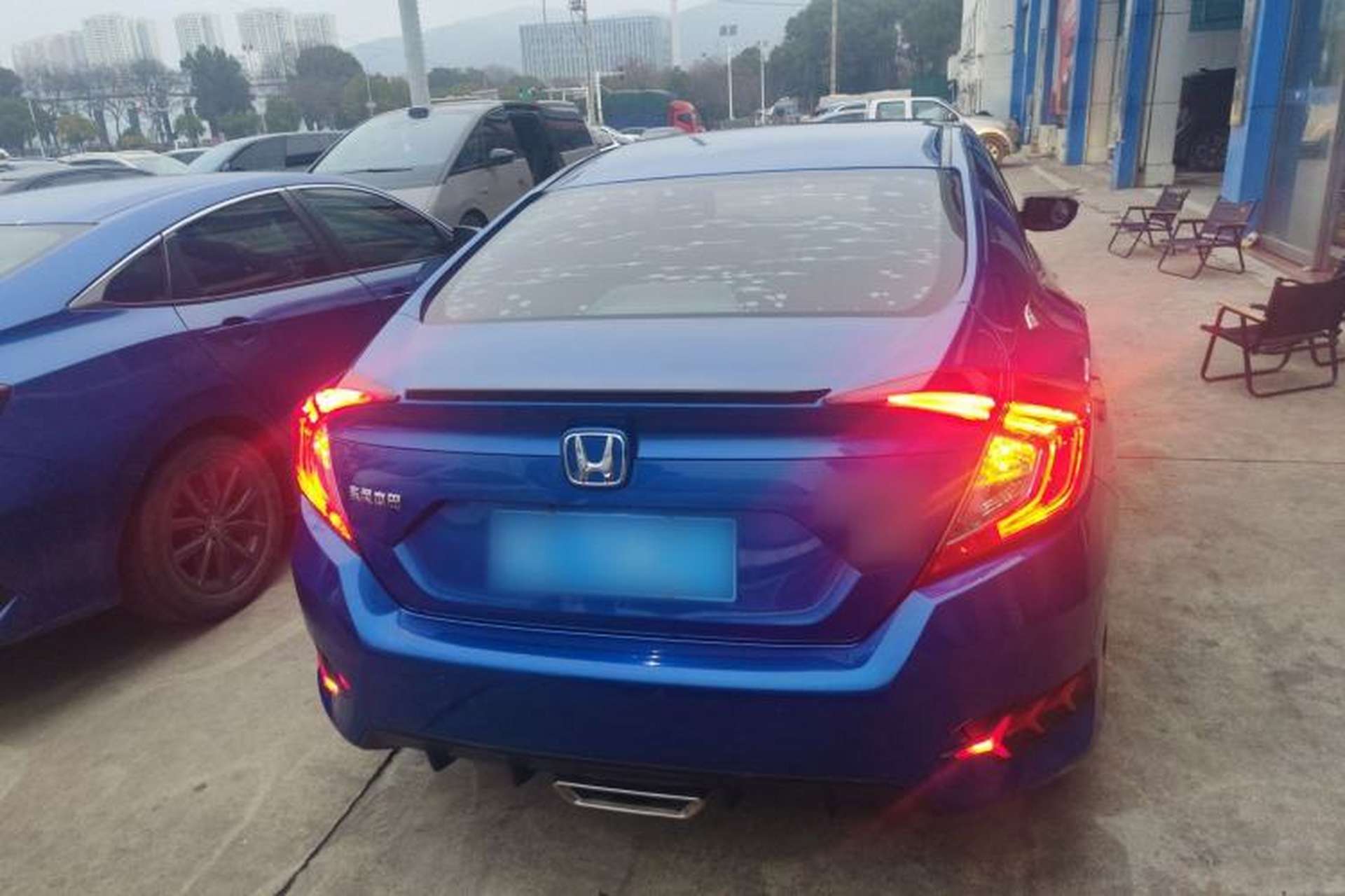 Used Honda Civic 2019 220TURBO CVT Dynamic Edition China V Emission Standard Rear