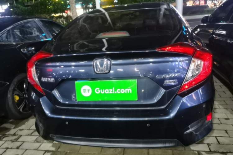 Used Honda Civic 2019 220TURBO CVT Power Edition China VI Emission Standard Rear